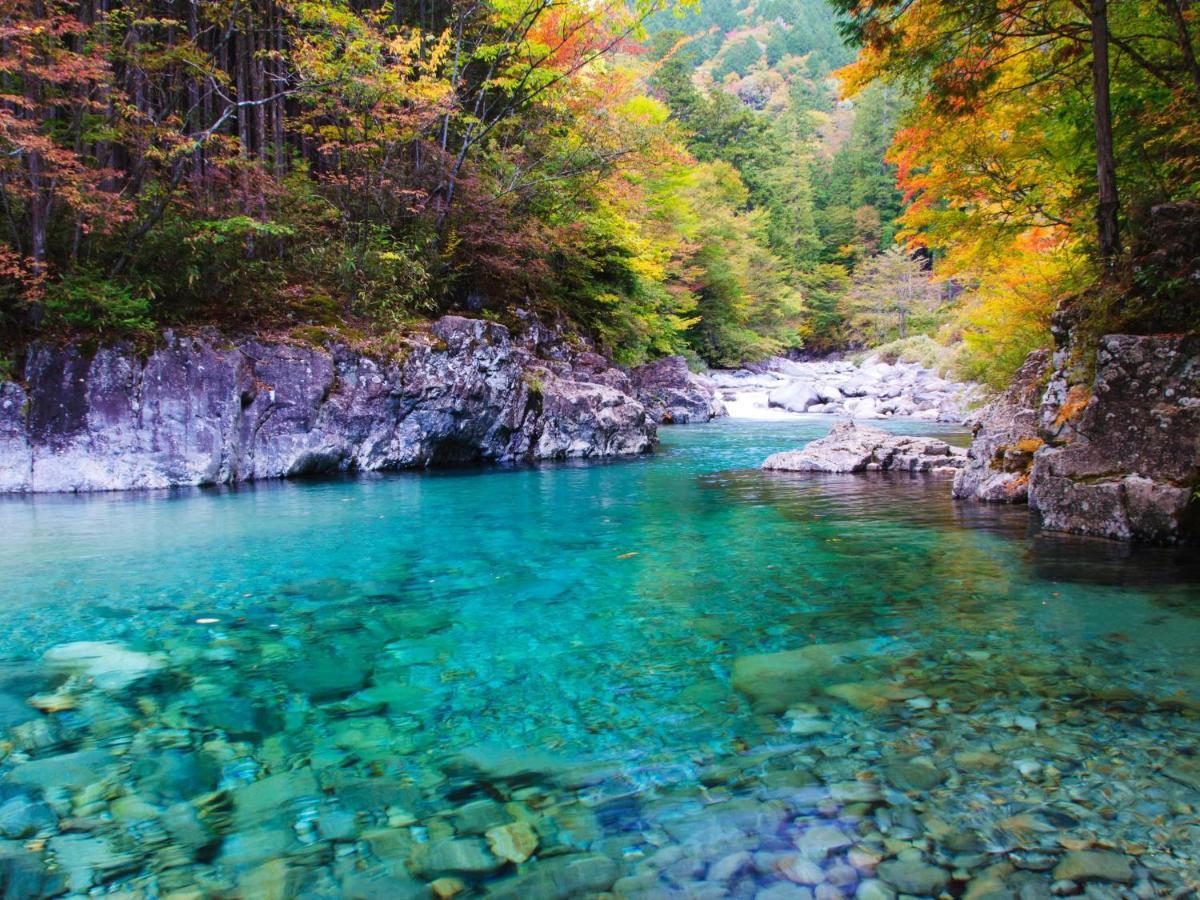 阿寺温泉 フォレスパ木曽あてら荘 Hotel Okuva Kültér fotó