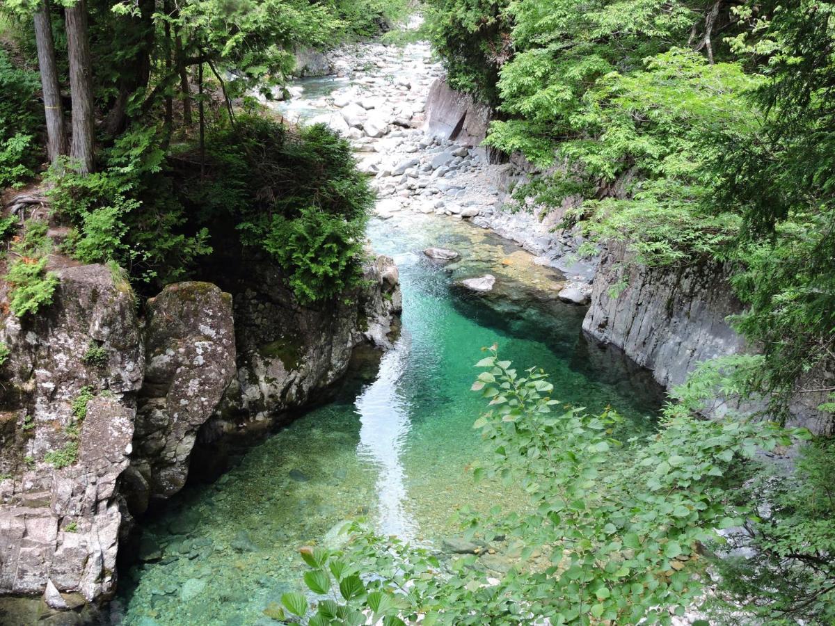 阿寺温泉 フォレスパ木曽あてら荘 Hotel Okuva Kültér fotó